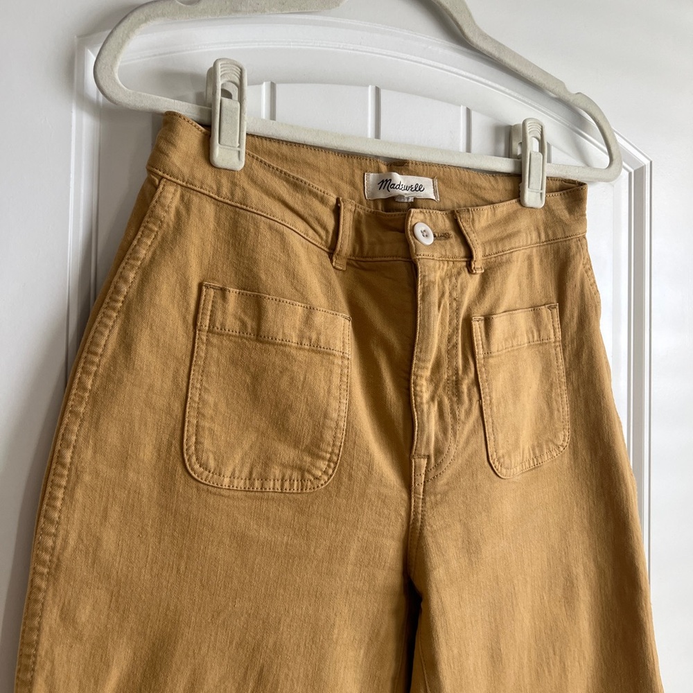 Madewell Colette Crop Wide Leg Pants - Picture 4 of 5